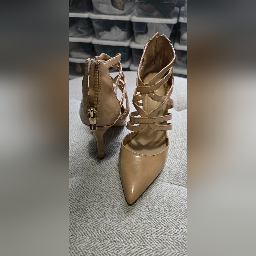 Elegant Tan Women's Heels